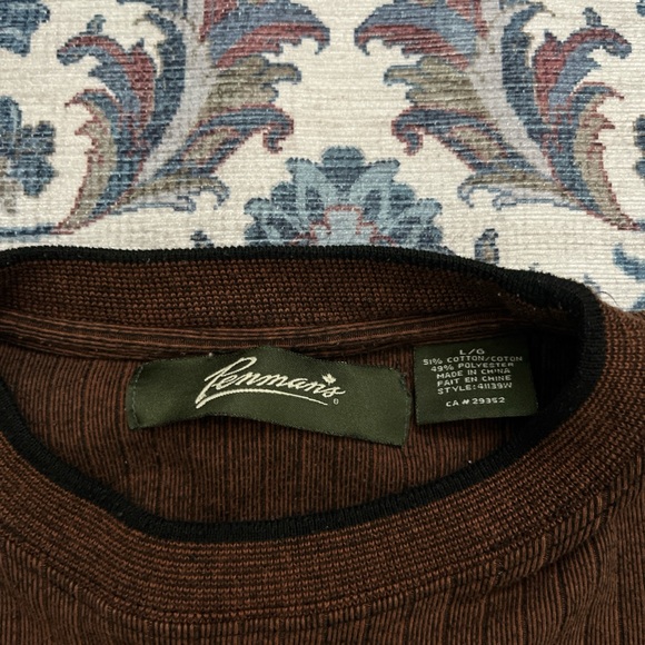 Vintage Ribbed Long Sleeve Shirt - Picture 3 of 3